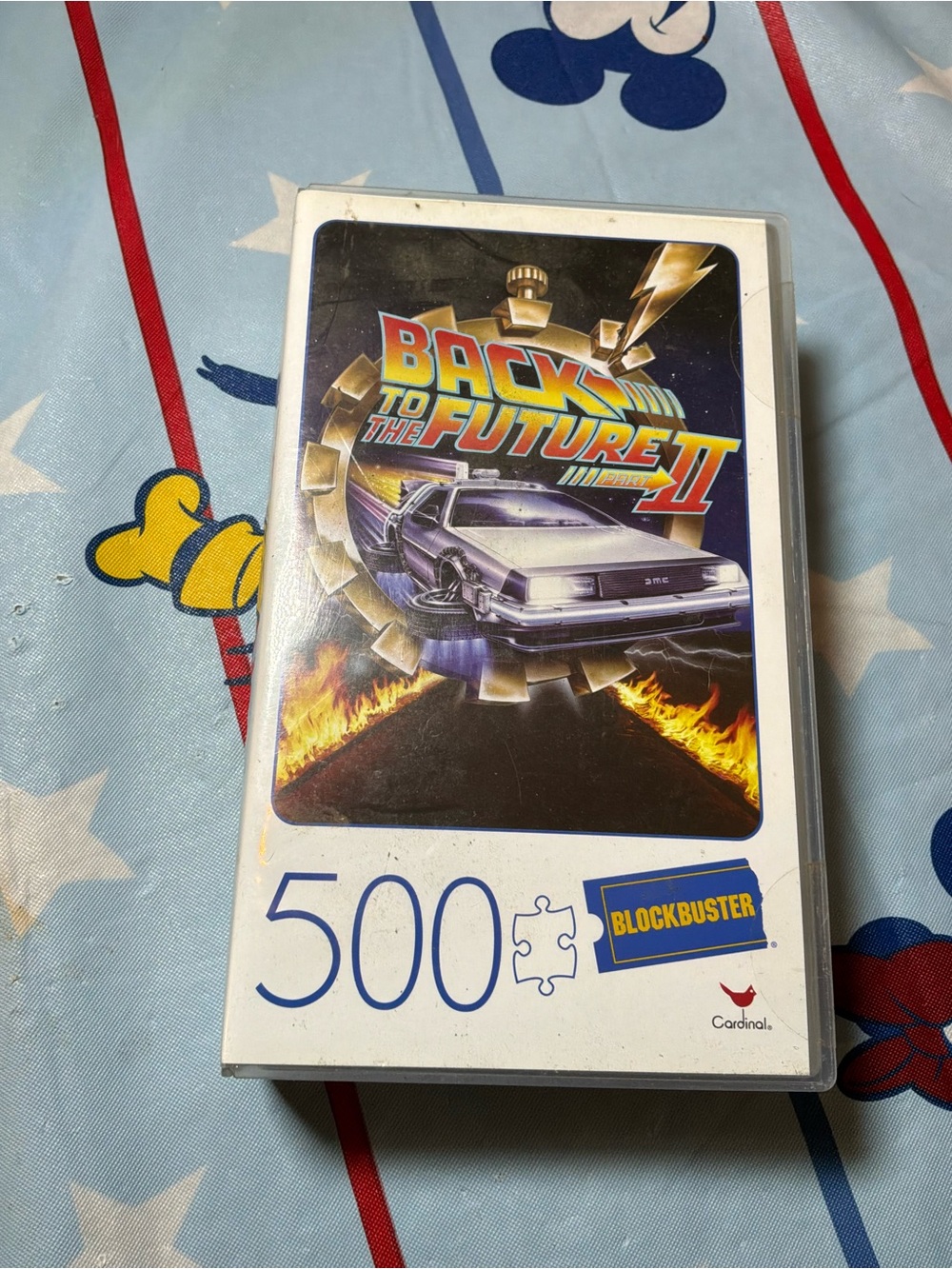 Back to the future 2 blockbuster 500 piece puzzle -NEW